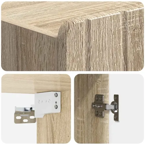 Ormar za montažu na zid Hrast sonoma 66 x 34,5 x 92 cm - Hrast sonoma 66 x 34,5 x 92 cm Cijena