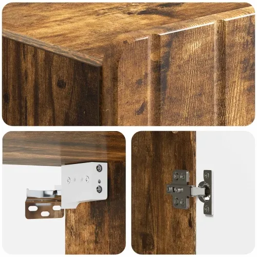 Ormar za montažu na zid Dimljeni hrast 59 x 31 x 64 cm - Dimljeni hrast 59 x 31 x 64 cm Cijena
