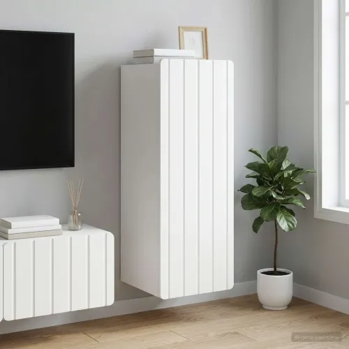 Ormar za montažu na zid Bijela 33 x 34,5 x 94 cm - Bijela 33 x 34,5 x 94 cm Cijena