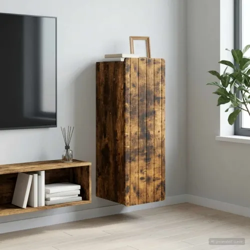 Ormar za montažu na zid Dimljeni hrast 33 x 34,5 x 94 cm - Dimljeni hrast 33 x 34,5 x 94 cm Cijena