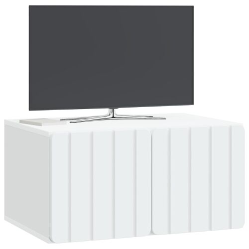 TV ormar za zid 59,5 x 41 x 30 cm Bijela Konstruirano drvo - Bijela 59,5 x 41 x 30 cm Cijena