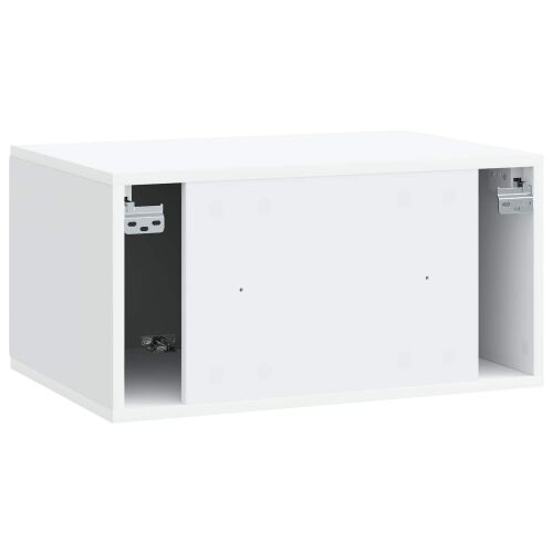 TV ormar za zid 59,5 x 41 x 30 cm Bijela Konstruirano drvo - Bijela 59,5 x 41 x 30 cm Cijena