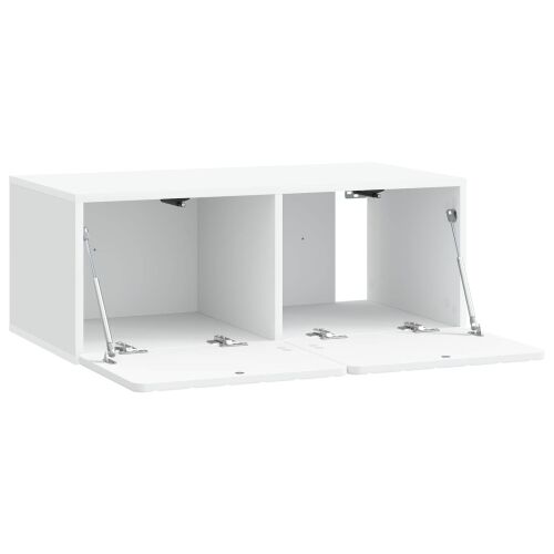 TV ormar za zid 78,5 x 41 x 30 cm Bijela Konstruirano drvo - Bijela 78,5 x 41 x 30 cm Cijena