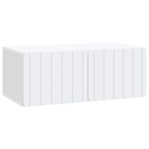 TV ormar za zid 78,5 x 41 x 30 cm Bijela Konstruirano drvo - Bijela 78,5 x 41 x 30 cm Cijena