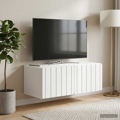 TV ormar za zid 78,5 x 41 x 30 cm Bijela Konstruirano drvo - Bijela 78,5 x 41 x 30 cm Cijena