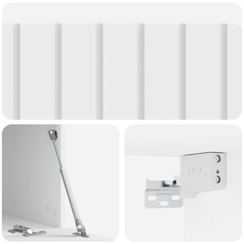TV ormar za zid 78,5 x 41 x 30 cm Bijela Konstruirano drvo - Bijela 78,5 x 41 x 30 cm Cijena