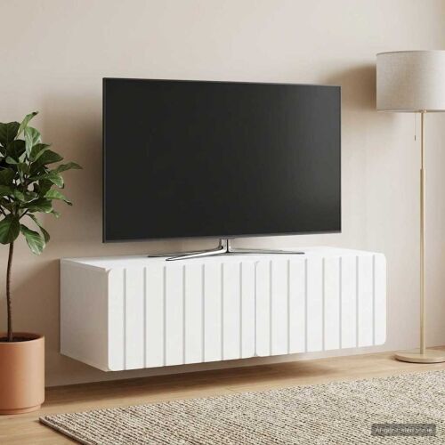 TV ormar za zid 98 x 41 x 30 cm Bijela Konstruirano drvo - Bijela 98 x 41 x 30 cm Cijena