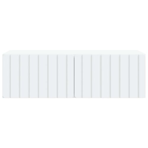 TV ormar za zid 98 x 41 x 30 cm Bijela Konstruirano drvo - Bijela 98 x 41 x 30 cm Cijena