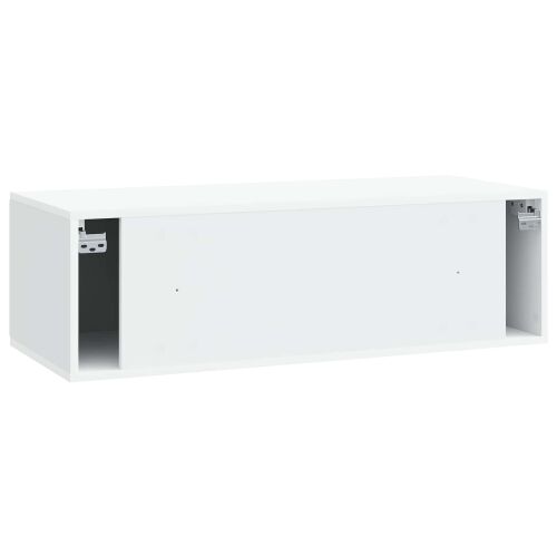 TV ormar za zid 98 x 41 x 30 cm Bijela Konstruirano drvo - Bijela 98 x 41 x 30 cm Cijena