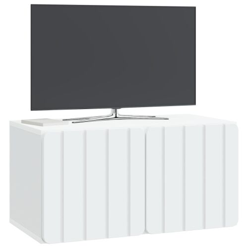 TV ormar za zid 59,5 x 31 x 30 cm Bijela Konstruirano drvo - Bijela 59,5 x 31 x 30 cm Cijena