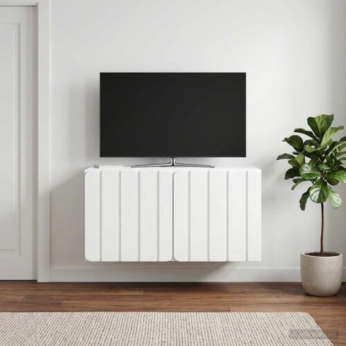 TV ormar za zid 59,5 x 31 x 30 cm Bijela Konstruirano drvo - Bijela 59,5 x 31 x 30 cm Cijena