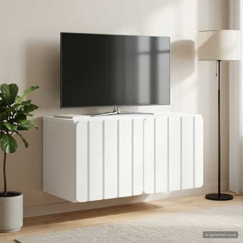 TV ormar za zid 59,5 x 31 x 30 cm Bijela Konstruirano drvo - Bijela 59,5 x 31 x 30 cm Cijena