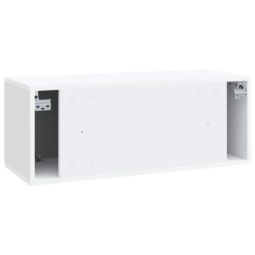 TV ormar za zid 78,5 x 31 x 30 cm Bijela Konstruirano drvo - Bijela 78,5 x 31 x 30 cm Cijena