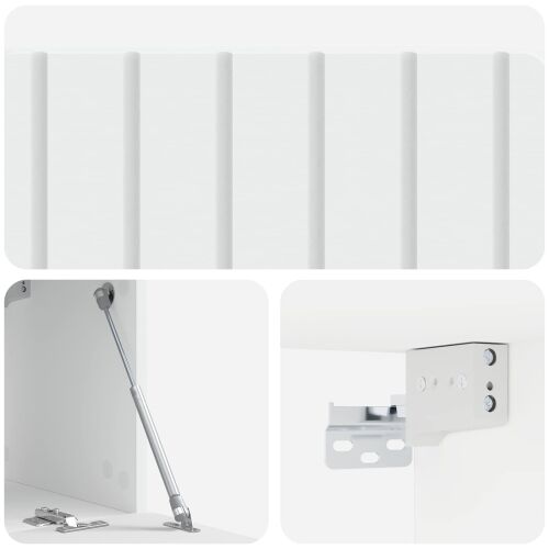 TV ormar za zid 78,5 x 31 x 30 cm Bijela Konstruirano drvo - Bijela 78,5 x 31 x 30 cm Cijena