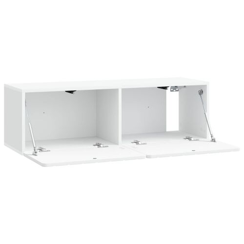 TV ormar za zid 98 x 31 x 30 cm Bijela Konstruirano drvo - Bijela 98 x 31 x 30 cm Cijena