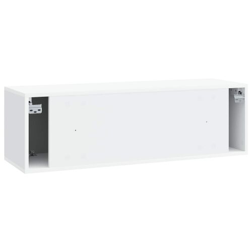 TV ormar za zid 98 x 31 x 30 cm Bijela Konstruirano drvo - Bijela 98 x 31 x 30 cm Cijena