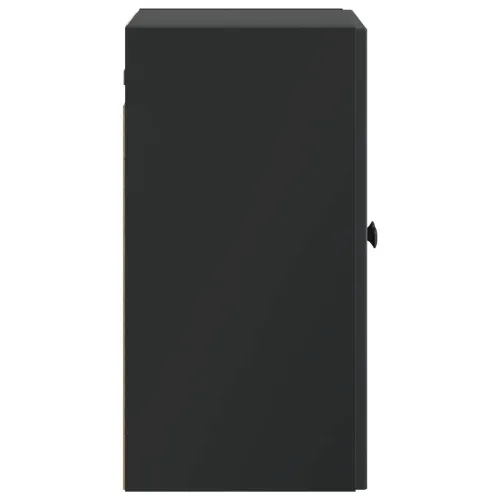 Ormar za montažu na zid Crna 59 x 31 x 60 cm Konstruirano drvo - Crna 59 x 31 x 60 cm Cijena