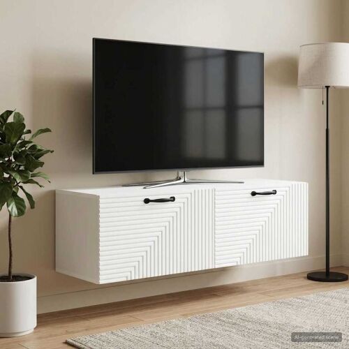 TV ormar za zid Zidne Bijela 98 x 31 x 30 cm Konstruirano drvo - Bijela 98 x 31 cm Cijena