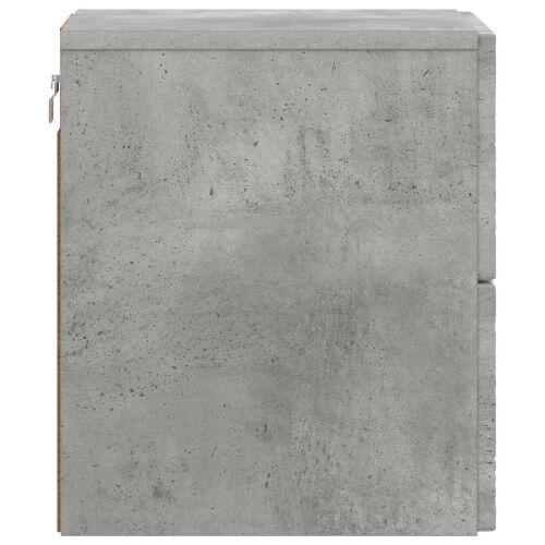 Noćni ormarić za montažu na zid Betonska siva 34,5 x 33 x 40 cm - Beton siva 1 Cijena