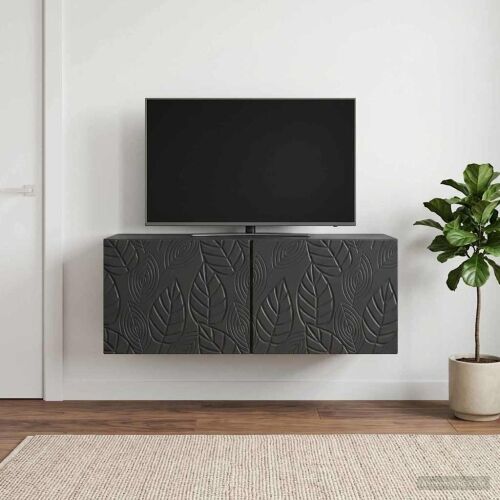 TV ormar za zid 78,5 x 41 x 30 cm Crna Konstruirano drvo Zidne - Crna 78,5 x 41 cm Cijena