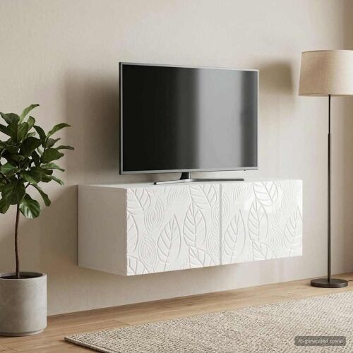 TV ormar za zid 78,5 x 41 x 30 cm Bijela visokog sjaja - Bijela visokog sjaja 78,5 x 41 cm Cijena