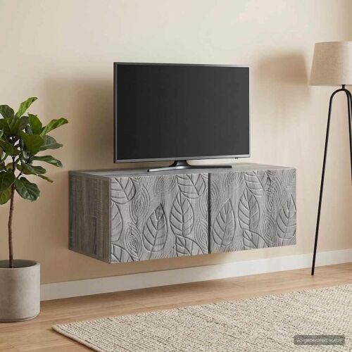 TV ormar za zid 78,5 x 41 x 30 cm Siva Sonoma Konstruirano drvo - Siva Sonoma 78,5 x 41 cm Cijena
