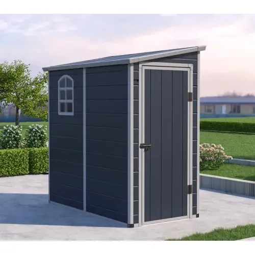 Westmann Hortus M | Plastična vrtna kućica za alat | 1x2 m | Antracit - BRANDED IN GERMANY Cijena