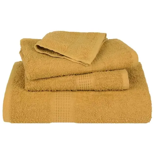 Set ručnika od 8 dijelova FROGN zlatni 360 g/m² - Zlatno Cijena