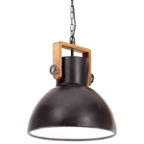 Industrijska viseća svjetiljka 25 W crna okrugla 40 cm E27 - Crna Ø 40 cm 1 1 Cijena