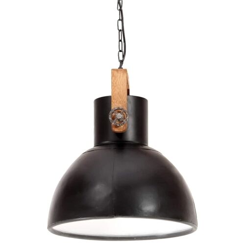 Industrijska viseća svjetiljka 25 W crna okrugla 40 cm E27 - Crna Ø 40 cm 1 1 Cijena