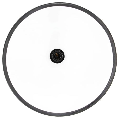 Industrijska viseća svjetiljka 25 W crna okrugla 40 cm E27 - Crna Ø 40 cm 1 1 Cijena