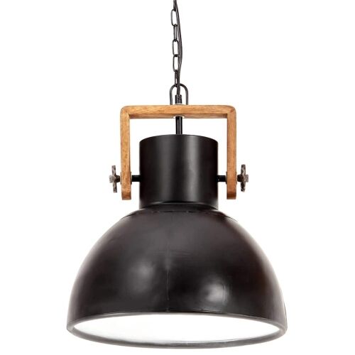 Industrijska viseća svjetiljka 25 W crna okrugla 40 cm E27 - Crna Ø 40 cm 1 1 Cijena