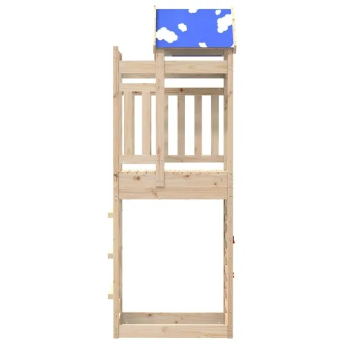 Igraći Toranj Smeđa 85 x 52,5 x 239 cm Čvrsto borovo drvo - Masivna borovina Cijena