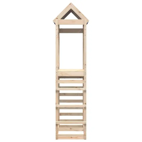 Igraći Toranj Smeđa 85 x 52,5 x 239 cm Čvrsto borovo drvo - Masivna borovina Cijena