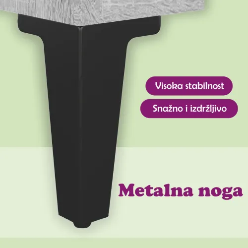 TV ormarić boja hrasta sonome 150x30x50 cm konstruirano drvo - Sivi hrast sonoma Cijena