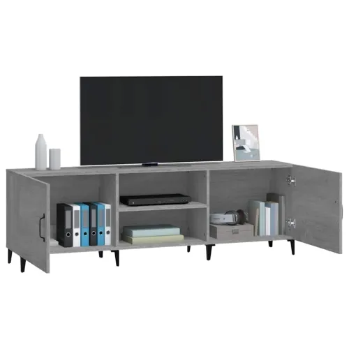 TV ormarić boja hrasta sonome 150x30x50 cm konstruirano drvo - Sivi hrast sonoma Cijena