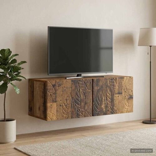 TV ormar za zid 78,5 x 41 x 30 cm Staro drvo Konstruirano drvo - Staro drvo 78,5 x 41 cm Cijena
