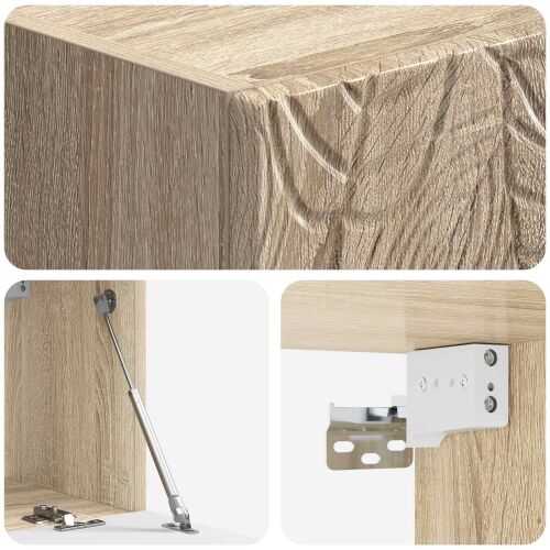 TV ormar za zid 98 x 41 x 30 cm Hrast sonoma Konstruirano drvo - Hrast sonoma 98 x 41 cm Cijena