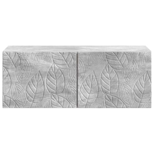 TV ormar za zid 98 x 41 x 30 cm Betonska siva Konstruirano drvo - Betonska siva 98 x 41 cm Cijena