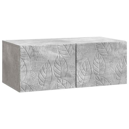 TV ormar za zid 98 x 41 x 30 cm Betonska siva Konstruirano drvo - Betonska siva 98 x 41 cm Cijena