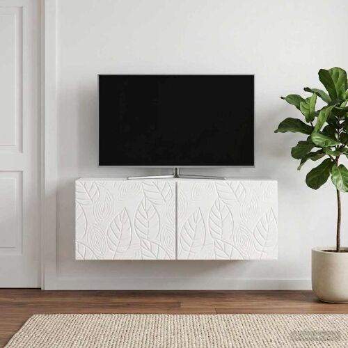 TV ormar za zid 98 x 41 x 30 cm Bijela visokog sjaja - Bijela visokog sjaja 98 x 41 cm Cijena