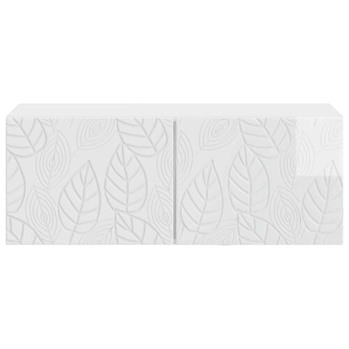 TV ormar za zid 98 x 41 x 30 cm Bijela visokog sjaja - Bijela visokog sjaja 98 x 41 cm Cijena