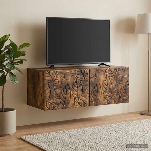 TV ormar za zid 98 x 41 x 30 cm Dimljeni hrast - Dimljeni hrast 98 x 41 cm Cijena