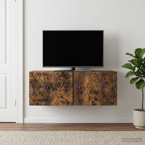 TV ormar za zid 98 x 41 x 30 cm Dimljeni hrast - Dimljeni hrast 98 x 41 cm Cijena