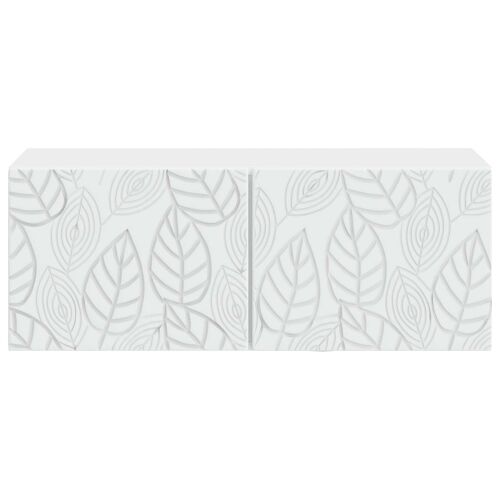 TV ormar za zid 59,5 x 31 cm Bijela Konstruirano drvo Zidne - Bijela 59,5 x 31 cm Cijena
