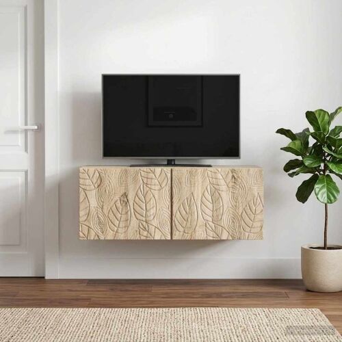 TV ormar za zid 59,5 x 31 cm Hrast sonoma Konstruirano drvo - Hrast sonoma 59,5 x 31 cm Cijena