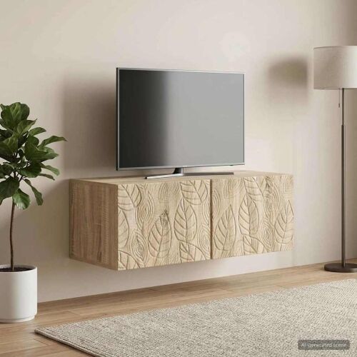 TV ormar za zid 59,5 x 31 cm Hrast sonoma Konstruirano drvo - Hrast sonoma 59,5 x 31 cm Cijena