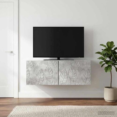 TV ormar za zid 59,5 x 31 cm Betonska siva Konstruirano drvo - Betonska siva 59,5 x 31 cm Cijena