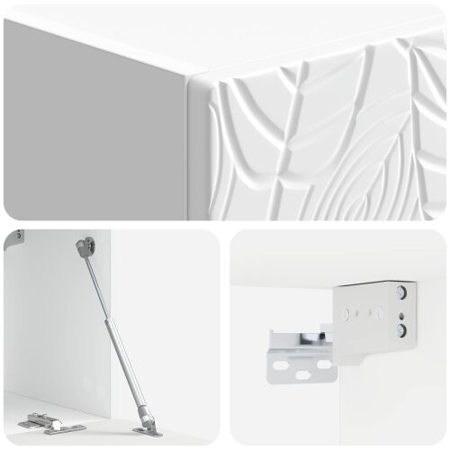 TV ormar za zid 59,5 x 31 cm Bijela visokog sjaja - Bijela visokog sjaja 59,5 x 31 cm Cijena