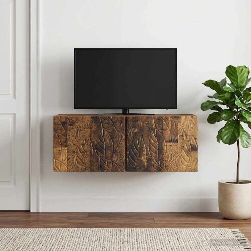 TV ormar za zid 59,5 x 31 cm Staro drvo Konstruirano drvo Zidne - Staro drvo 59,5 x 31 cm Cijena